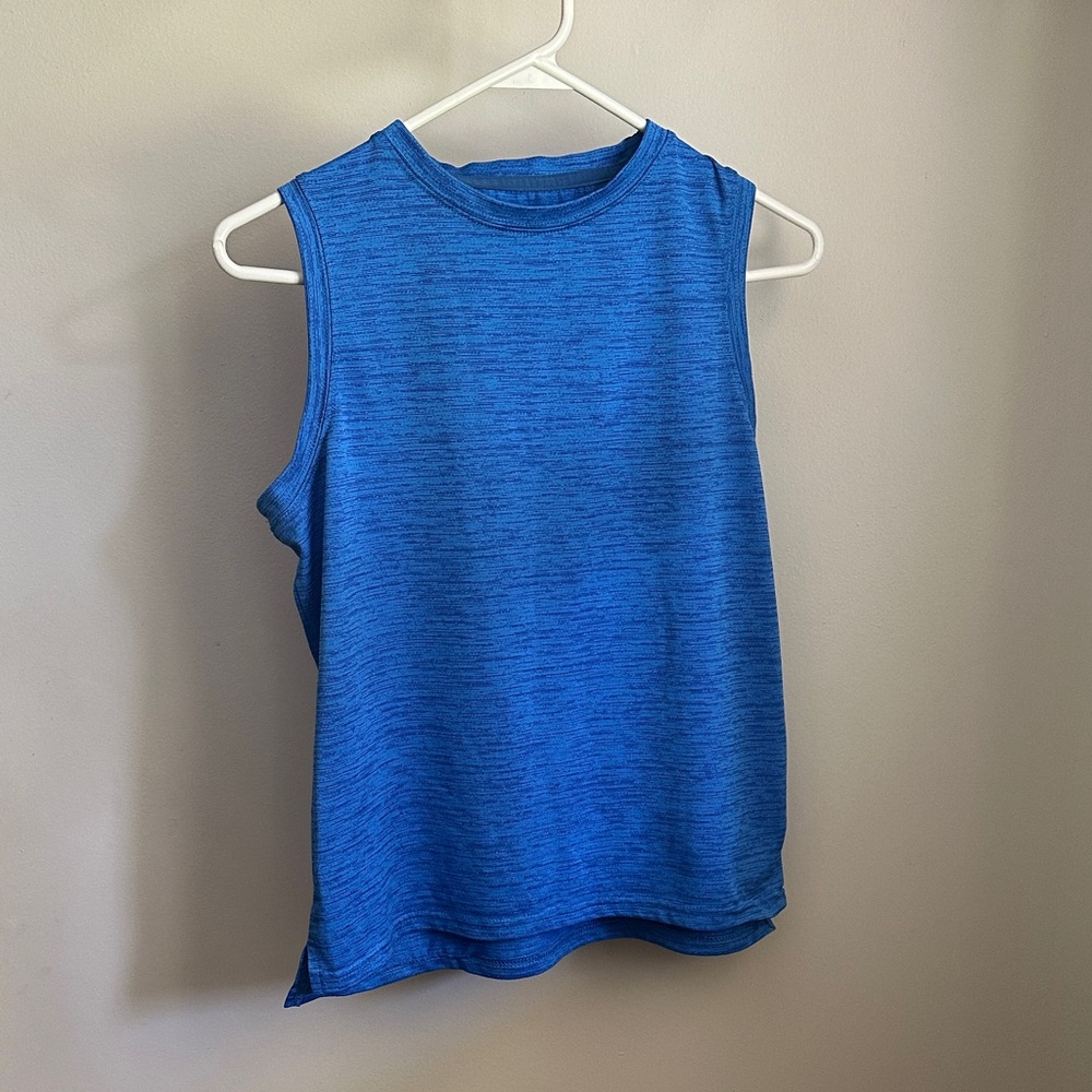 Xersion Vibrant Blue Muscle Tee boys 14/16